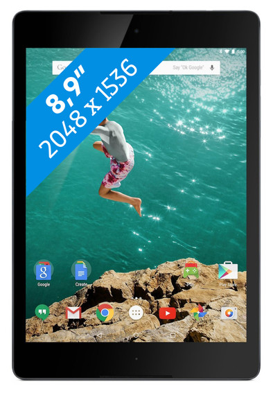 HTC Nexus 9 32 GB Zwart is nooit meer leverbaar