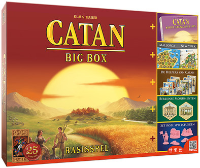 Catan Big Box is nooit meer leverbaar
