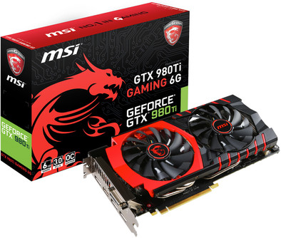 MSI GTX 980 Ti GAMING 6G is nooit meer leverbaar