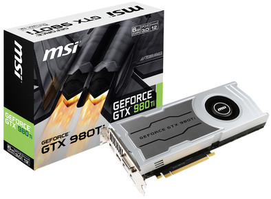 MSI GTX 980 Ti 6GD5  V1 is nooit meer leverbaar