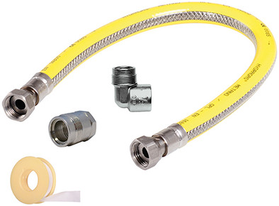 Scanpart Gasslang RVS Flex 75 cm is nooit meer leverbaar