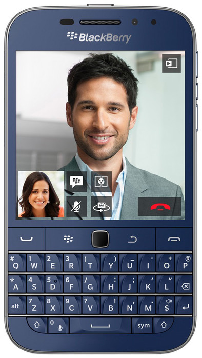 BlackBerry Classic Qwerty Blauw is nooit meer leverbaar