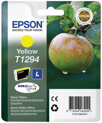 Le produit Epson T1294 Cartouche d'Encre Large Yellow (Jaune) C13T12944011 ne sera plus jamais disponible
