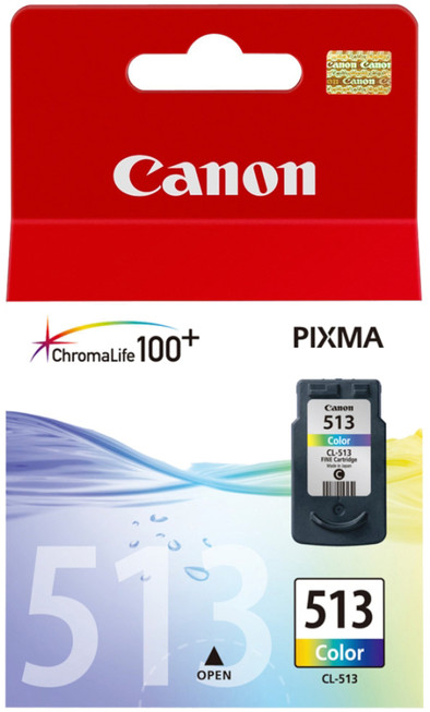 Le produit Canon CL-513 Large Color Ink Cartridge (Couleur) (2971B001) ne sera plus jamais disponible