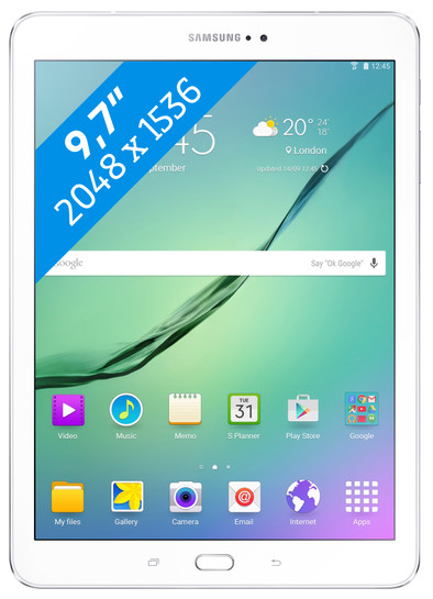 Samsung Galaxy Tab S2 9.7'' 32GB + 4G Wit is nooit meer leverbaar