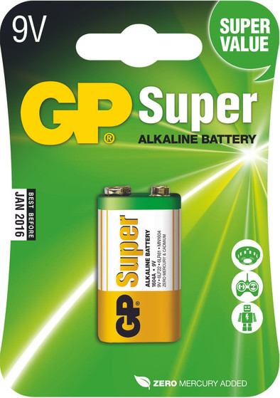 Le produit GP Super Alkaline 9V bloc, blister 1 ne sera plus jamais disponible