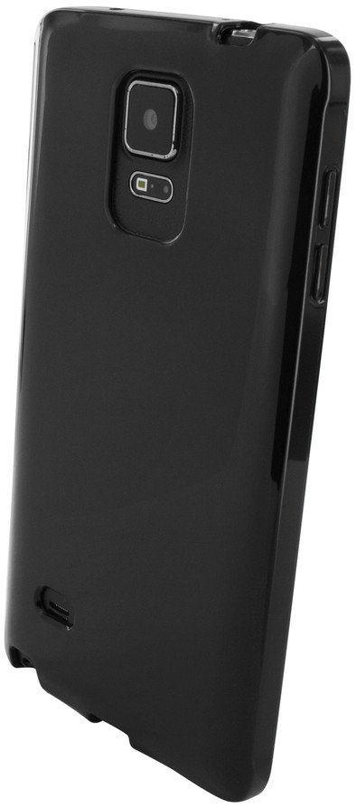 Mobiparts Essential TPU Case Samsung Galaxy Note 4 Zwart is nooit meer leverbaar