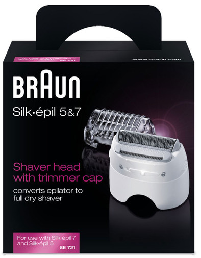Braun Silk-épil Key Part SE 721 - Ladyshave Opzetstuk is nooit meer leverbaar