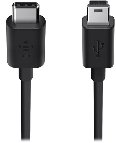 Belkin USB 2.0 USB-C to USB B Mini is nooit meer leverbaar