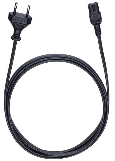 Oehlbach Voedingskabel 8-vormig 1,5 m Zwart is nooit meer leverbaar