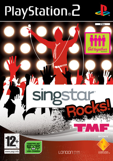 Singstar Rocks TMF + 2 Microfoons PS2 is nooit meer leverbaar