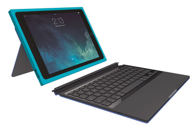 Logitech BLOK Keyboard Case iPad Air 2 Blauw is nooit meer leverbaar