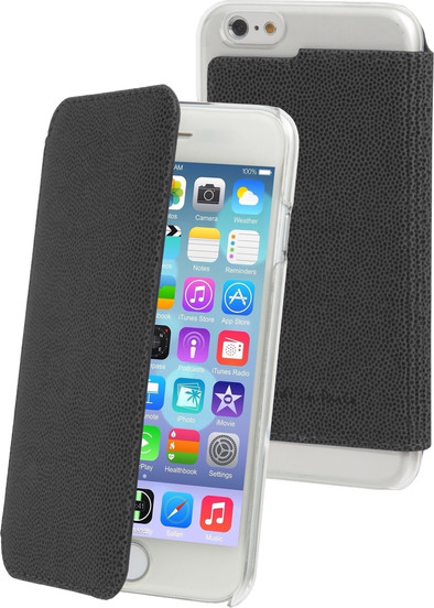 Muvit Wallet Case Apple iPhone 6/6s Zwart is nooit meer leverbaar