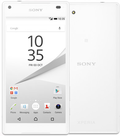 Sony Xperia Z5 Compact Wit is nooit meer leverbaar