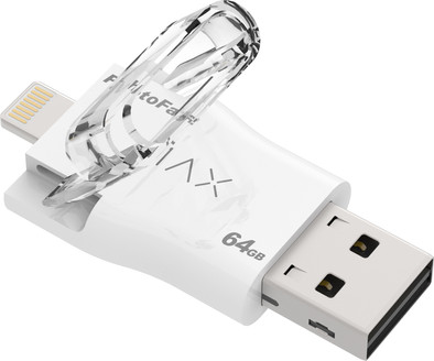 Photofast i-FlashDrive Max Lightning/USB3 64 GB is nooit meer leverbaar