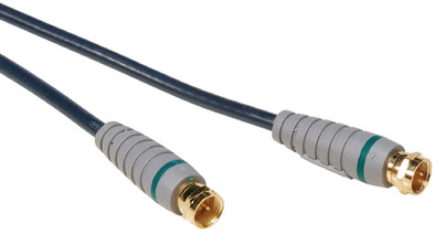 Bandridge Satelliet Antennekabel Male - Male 2 meter Zwart is nooit meer leverbaar