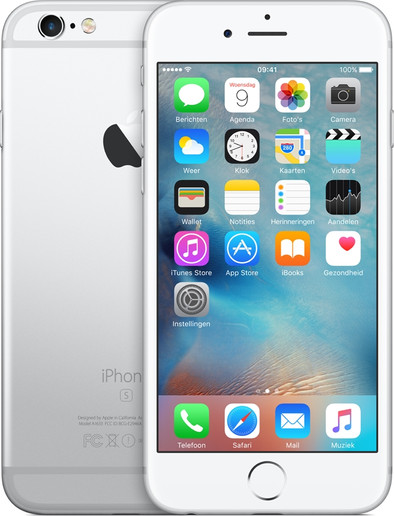 Apple iPhone 6s 16 GB Zilver is nooit meer leverbaar