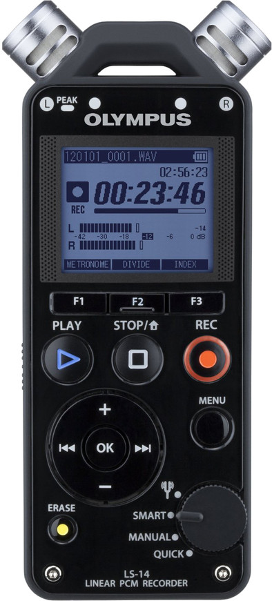 Le produit Olympus LS-14 ne sera plus jamais disponible