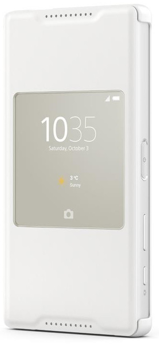 Sony Xperia Z5 Compact Style Cover Wit is nooit meer leverbaar