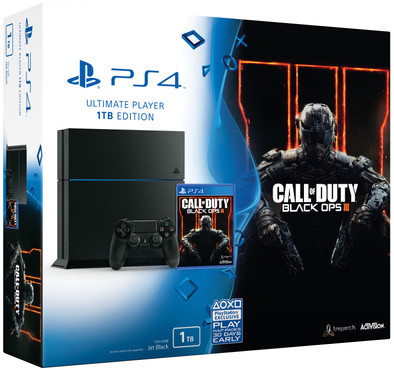 Sony PlayStation 4 1 TB + Call of Duty: Black Ops 3 is nooit meer leverbaar