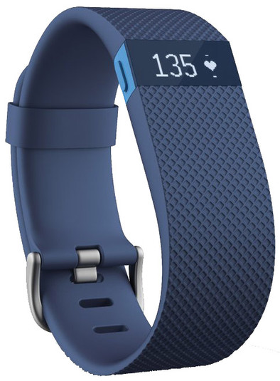 Fitbit Charge HR Blue - L is nooit meer leverbaar