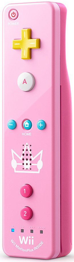 Nintendo Wii-afstandsbediening Plus - Peach Editie is nooit meer leverbaar