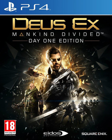 Deus Ex: Mankind Divided - Day One Edition PS4 is nooit meer leverbaar