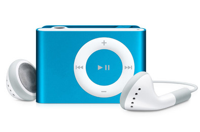Apple iPod Shuffle 1 GB Blue is nooit meer leverbaar