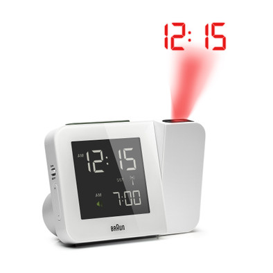 Braun Projectieklok Wit is nooit meer leverbaar