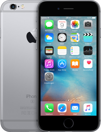 Apple iPhone 6s 16 GB Space Gray is nooit meer leverbaar