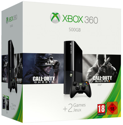 Microsoft Xbox 360 500 GB Call of Duty Pack is nooit meer leverbaar