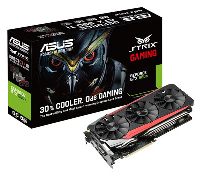 Asus STRIX-GTX980TI-DC3OC-6GD5 is nooit meer leverbaar
