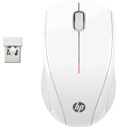HP Wireless Mouse X3000 Wit is nooit meer leverbaar
