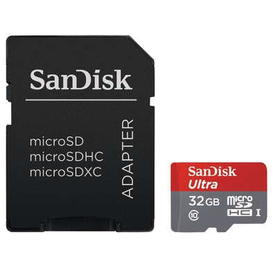 Le produit SanDisk micro SDHC Ultra 32 Go Class 10 + Adaptateur SD ne sera plus jamais disponible