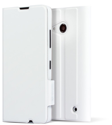 Mozo Book Case Microsoft Lumia 550 Wit is nooit meer leverbaar