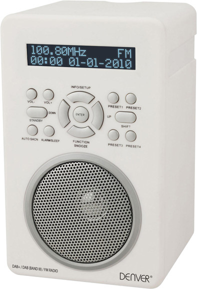 Denver DAB-43 Plus Wit is nooit meer leverbaar