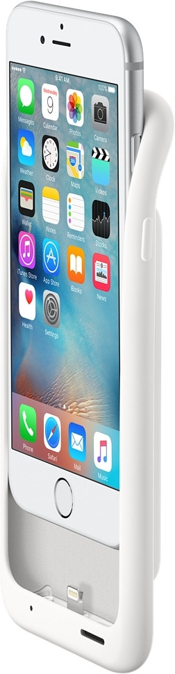 Apple iPhone 6/6s Smart Battery Case Wit is nooit meer leverbaar