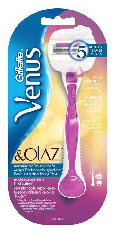 Gillette Venus &amp; Olaz Sugarberry Scheermes is nooit meer leverbaar