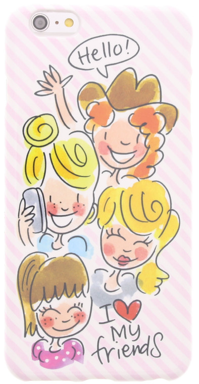 Blond Amsterdam I Love My Friends Apple iPhone 6 Plus/6s Plus Roze is nooit meer leverbaar