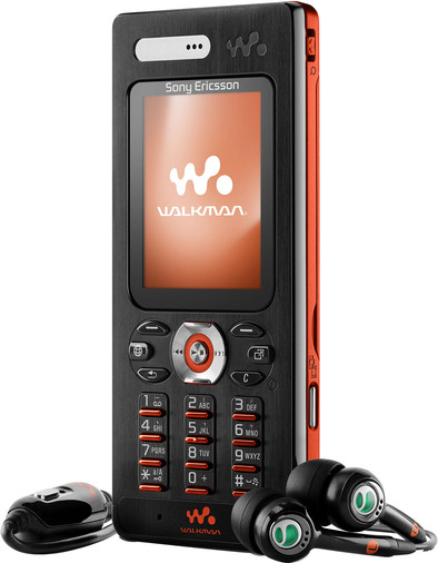 Sony Ericsson W880i Flame Black is nooit meer leverbaar