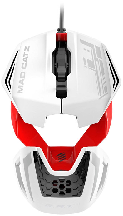 Mad Catz R.A.T.1 Wit / Rood is nooit meer leverbaar