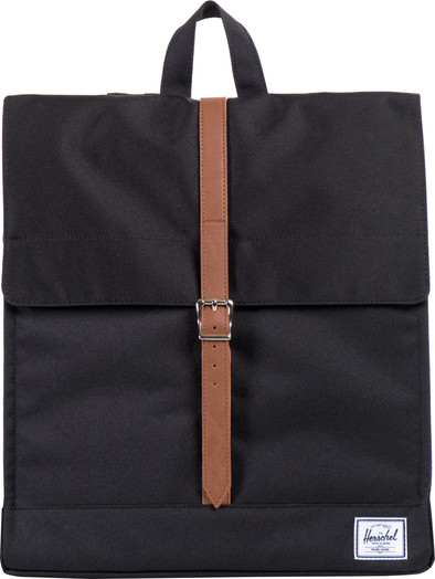 Le produit Herschel City Mid-Volume Black/Tan PU ne sera plus jamais disponible