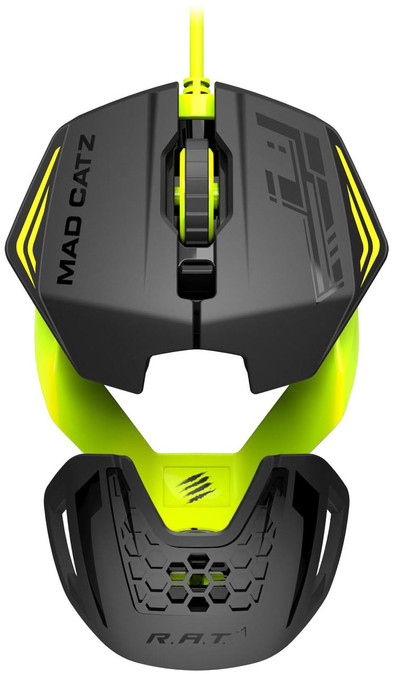 Mad Catz R.A.T.1 Zwart / Groen is nooit meer leverbaar