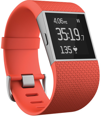 Fitbit Surge Tangerine - S is nooit meer leverbaar