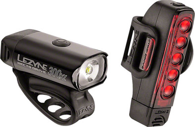 Lezyne Hecto Drive 300XL Strip Pair Zwart/Hi Gloss is nooit meer leverbaar