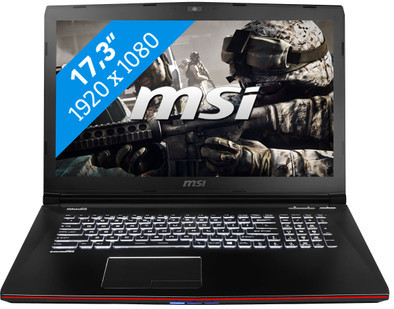 MSI GE72 6QC-048NL Apache Pro is nooit meer leverbaar