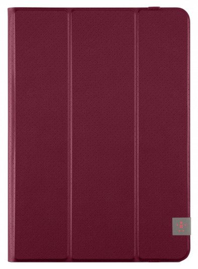 Belkin Tri Fold Cover Case iPad Air/Air2 Donkerrood is nooit meer leverbaar