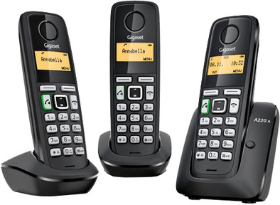 Gigaset A220A Trio is nooit meer leverbaar