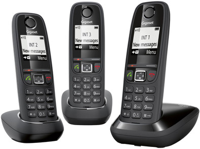Le produit Gigaset AS405 Trio Noir ne sera plus jamais disponible