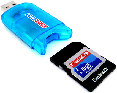Dane-Elec 6-in-1 SD Card Reader/Writer is nooit meer leverbaar